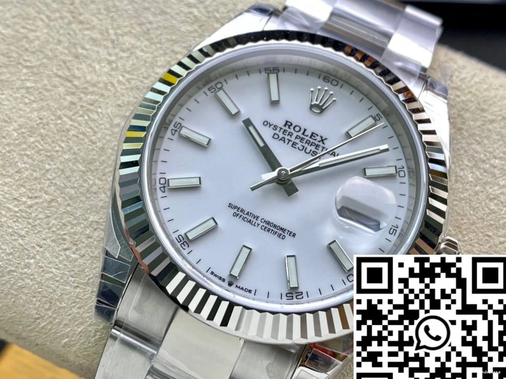 White Factory M126334-0009 Dial Rolex Datejust VS 0131